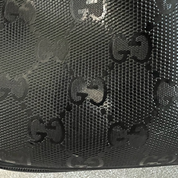 GUCCI Authentic w COA GG  bag missing strap preloved condition w lock key - Picture 7 of 16